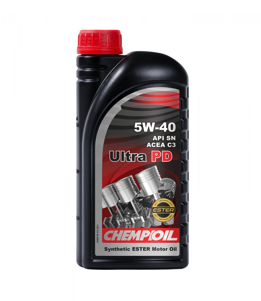 ULTRA PD 5W-40 (C2,C3) синтетическое моторное масло 5W40 (1л) CHEMPIOIL (20) 9719
