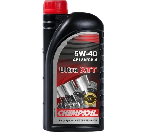 Ultra XTT 5W-40 (A3 B4) синтетическое моторное масло 5W40 (1л) CHEMPIOIL
