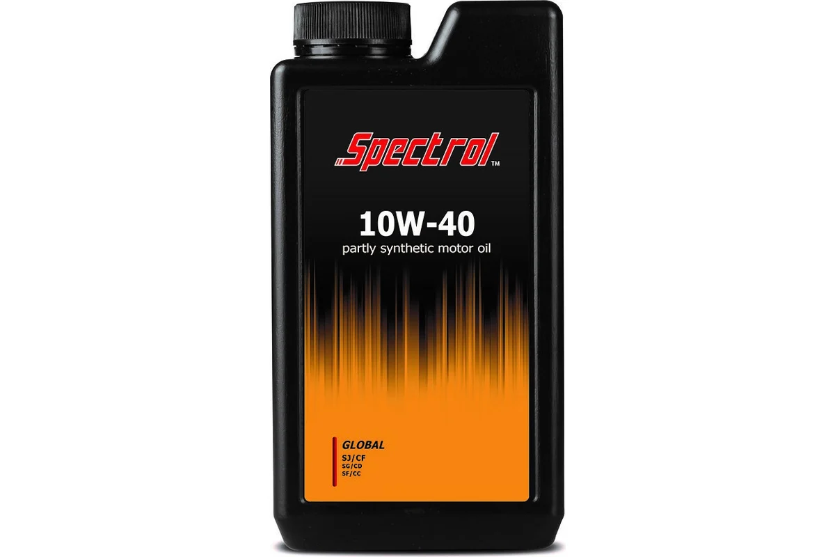масло мот. ч/синт. Global 10W/40 (1л) SJ/CF SPECTROL