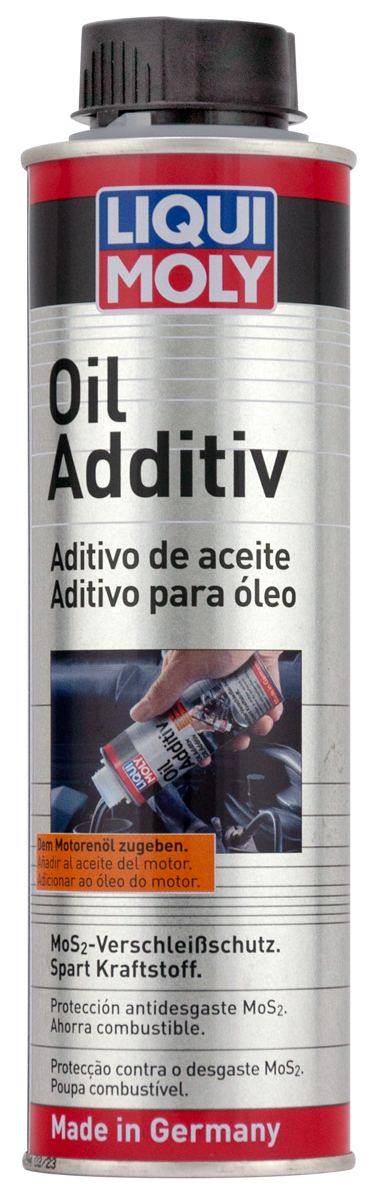 Антифрикционная присадка с дисульфидом молибдена в моторное масло Oil Additiv (0,3л)