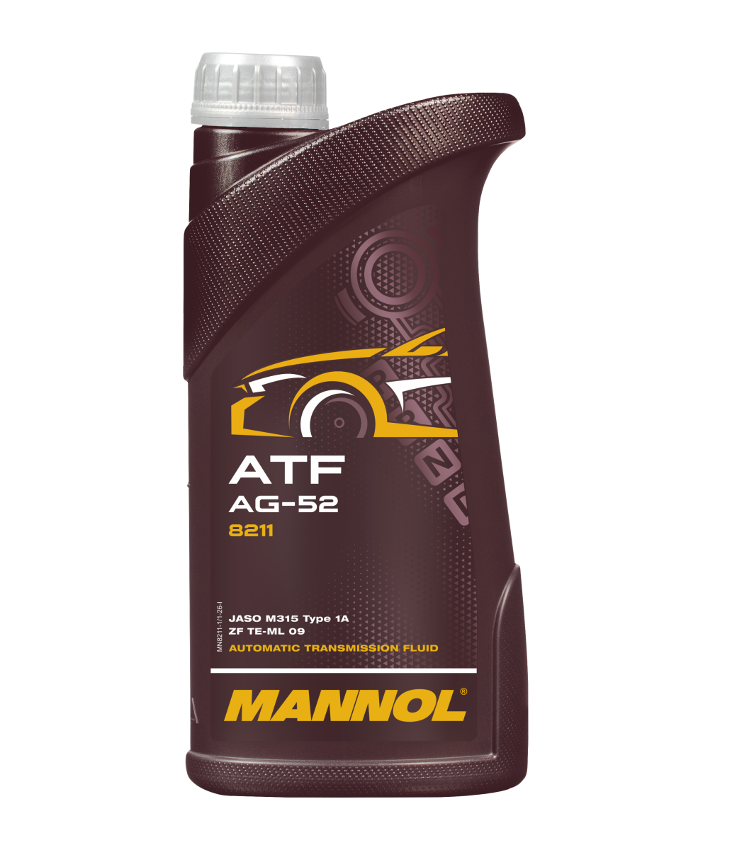 8211-001 Масло для АКПП (синт.) ATF AG52 (1л) MANNOL