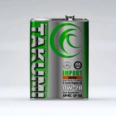 Масло моторное Import 0W20 SP/RC GF-6A (4л) TAKUMI