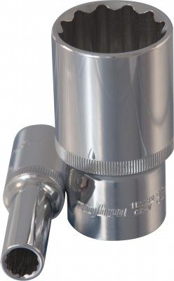 Головка торцевая 12-гранная глубокая 1/2 DR 13мм арт. 112213