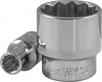 Головка торцевая  1/2"DR 12гранная  8 мм. 112308