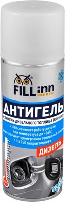 Антигель и очиститель дизельного топлива концентрат (520мл) FILLIN
