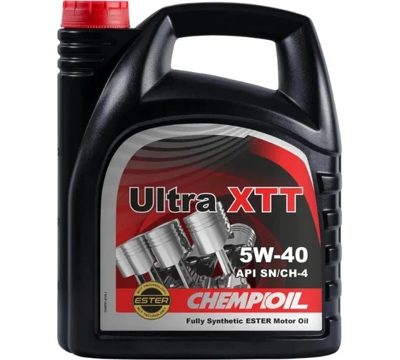 Ultra XTT 5W-40 (A3 B4) синтетическое моторное масло 5W40 (4л) CHEMPIOIL
