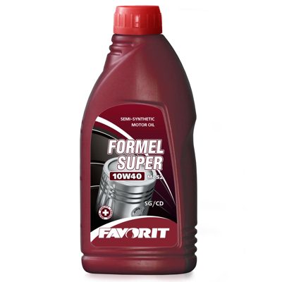 Масло мот. п/с Favorit Formel Super MoS2 SAE 10W-40 API SG/CD  1л