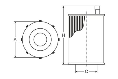 SH4065P Фильтр масляный SCT BMW 1 E87/3 E90/5 E60/F10/7 F01/X5 E70/F15 1.6/2.0D 04-