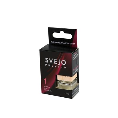 Ароматизатор SVEJO №1 (флакон в коробке) роза, фиалка, карамель