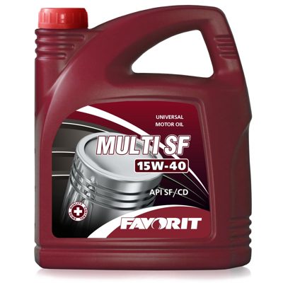 Масло мот.  Favorit Multi SF SAE 15W/40 API SF/CD (4л)