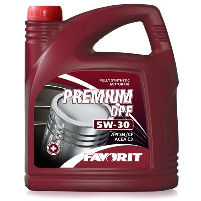 Масло  мот. Synthetic Favorit Premium DPF SAE 5W-30 (5л) API SN/CF/ACEA C3