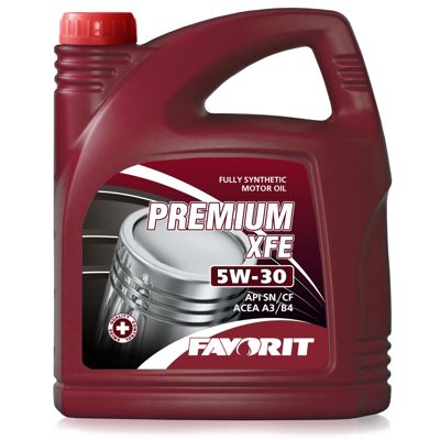 Масло  мот. Synthetic Favorit Premium XFE SAE 5W/30   (5л) API SN/CF/ACEA A3/B4