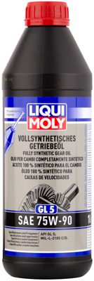 Синтетическое трансмиссионное масло Vollsynthetisches Getriebeoil 75W90 (1л) LIQUI MOLY