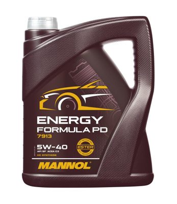 7913-005 масло мот.синт. Energy Formula PD 5W/40 (5л) MANNOL; API SN, ACEA C3
