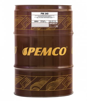 Масло моторное синтетическое универсальное всесезонное 340 SAE 5W-40 (60л) Pemco