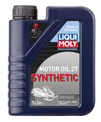 Синтетическое моторное масло для снегоходов Snowmobil Motoroil 2T Synthetic L-EGD (1л)